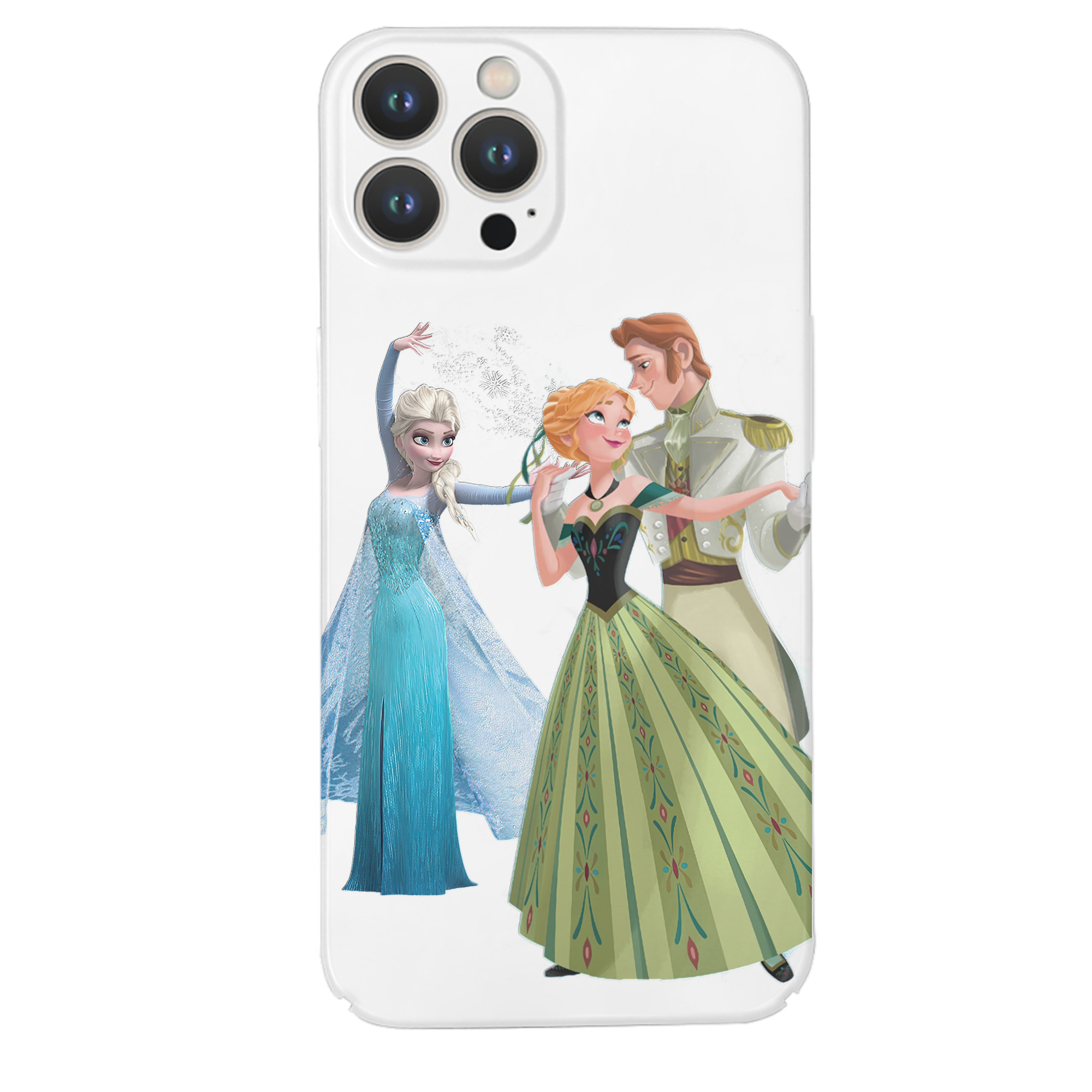 （画像用） アナと雪の女王 アンナ エルサ Frozen Anna Elsa 【iPhone 14シリーズ対応】ハードケース